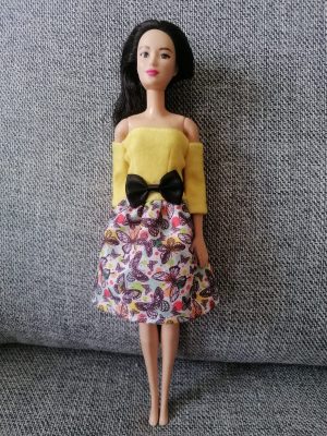 Yellow Butterfly Dress