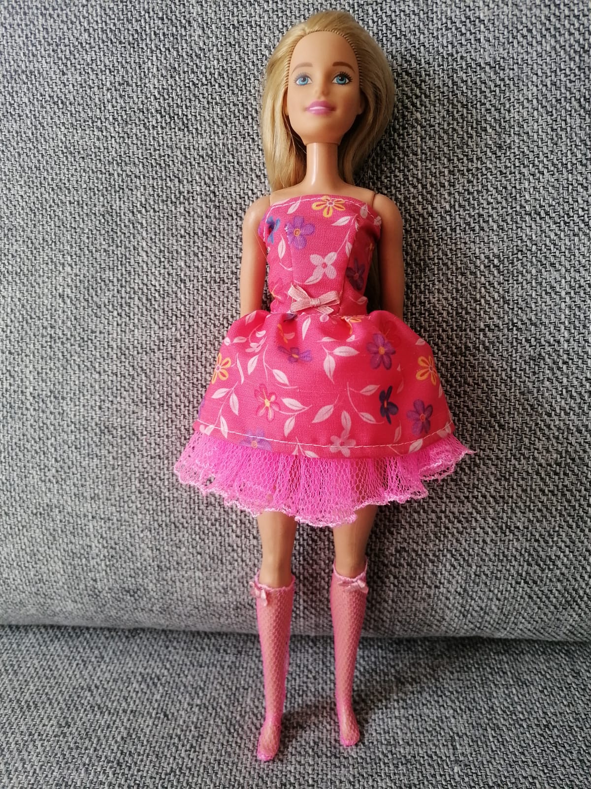 Pink Dress & Socks