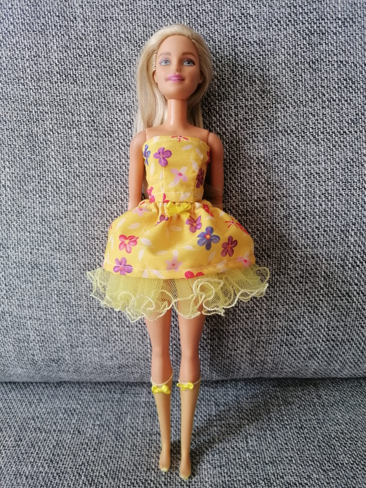 Yellow Top, Skirt & Socks